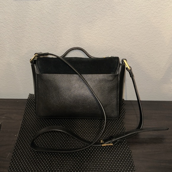 India Hicks The Lady P Bag Crossbody Purse Black Leather Bag Designer - Picture 5 of 15